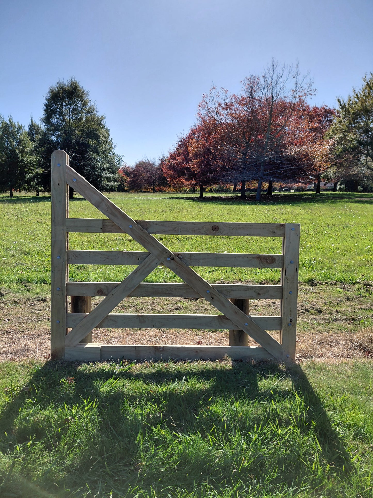 Timber Entrance Gates NZ | Heavy Duty Wooden Entrance Gates - Stronghold Outdoor Furniture & Buildings